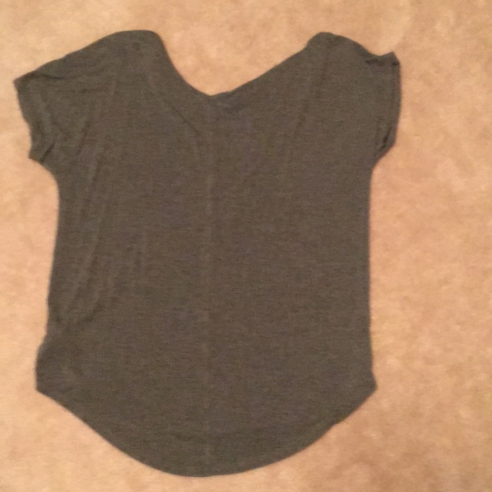 ✨Gray V Neck✨ - Picture 2 of 3